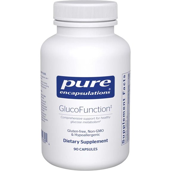 GlucoFunction: Comprehensive Carbohydrate Metabolism Support (90 caps)