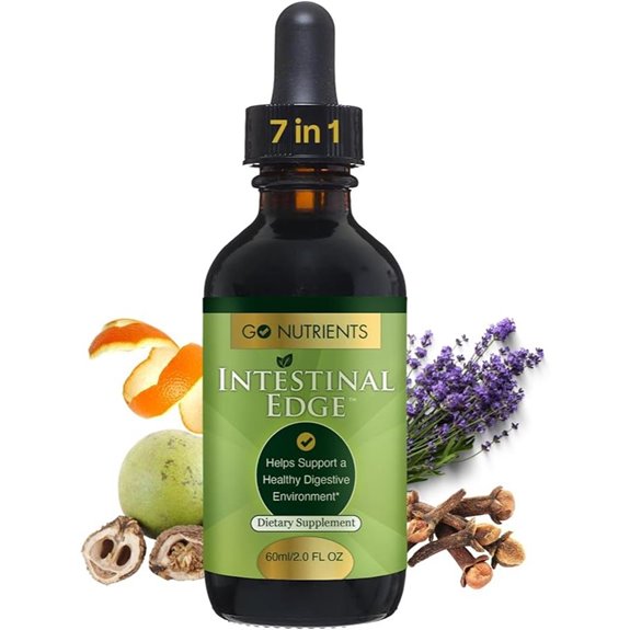 Go Nutrients Intestinal Edge Detox Liquid 2oz