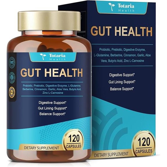 Gut Health 4-in-1 Probiotics Prebiotics & Digestive enzymes 60B CFU