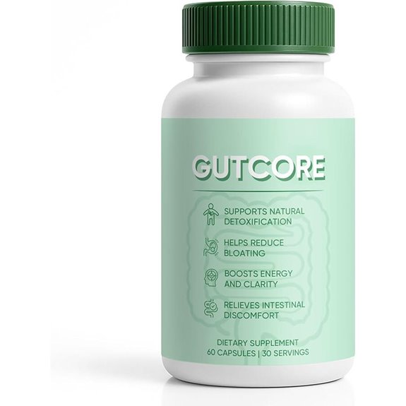 GutCore Digestive Support Supplement with Inulin and Herbs