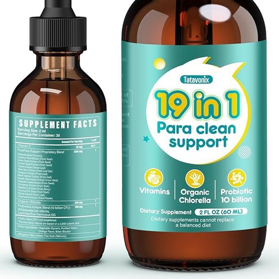Herbal Gut Cleanse Drops with Probiotics 2oz