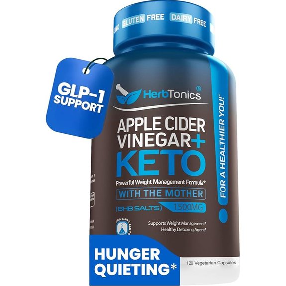 Herbtonics ACV with Keto BHB for Weight Loss