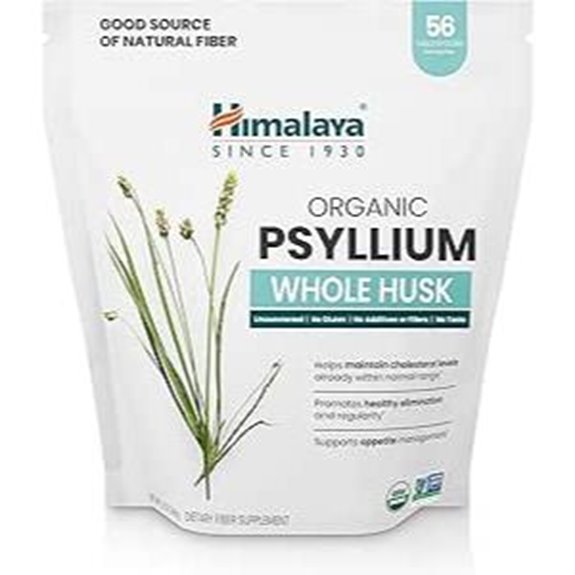 Himalaya Psyllium Whole Husk Fiber Supplement Unflavored
