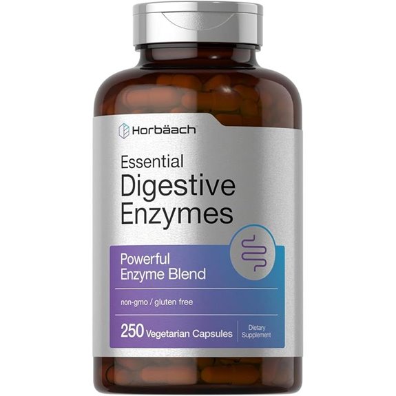 Horbäach Essential Digestive Enzymes (250 Capsules)