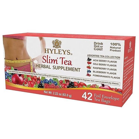 Hyleys Slim Tea 42 Ct Assorted Packs
