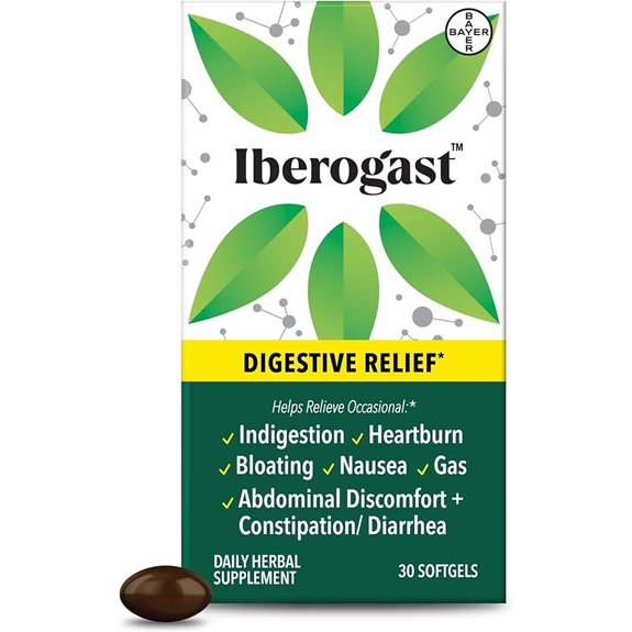 Iberogast Softgels: 6-Herb Digestive Relief 30ct