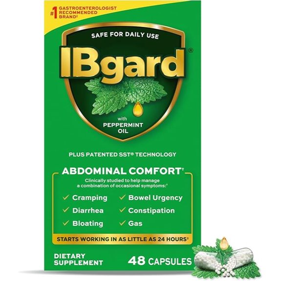 IBgard Gut Health Peppermint Oil Capsules