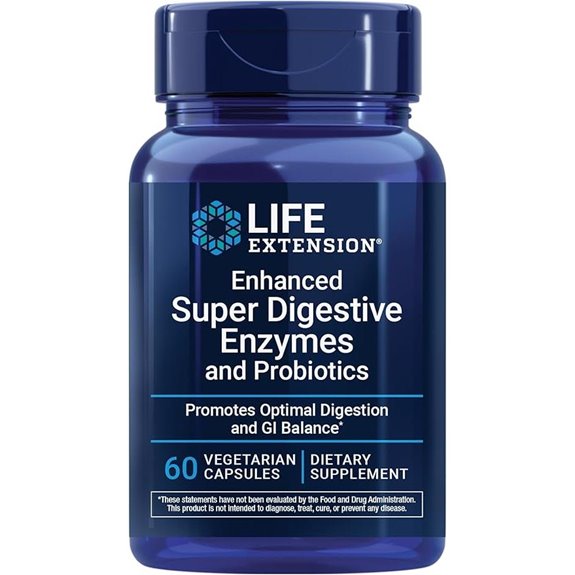 Life Extension Digestive Enzymes & Probiotics 60 Capsules
