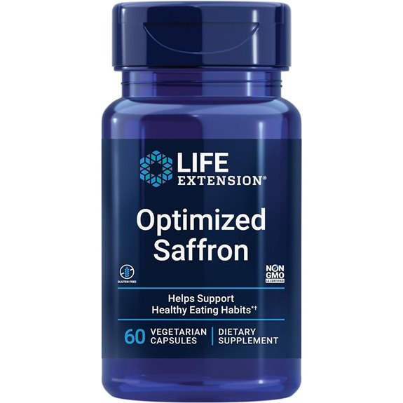 Life Extension Saffron Supplement for Snack Urge Control