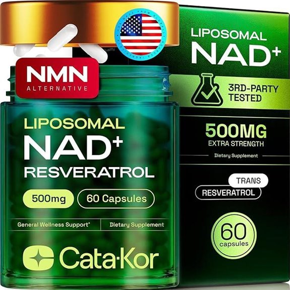 liposomal nad resveratrol supplement