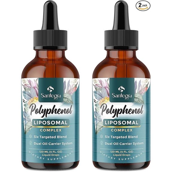 Polyphenols Liposomal Supplement with Quercetin & MCT Oil