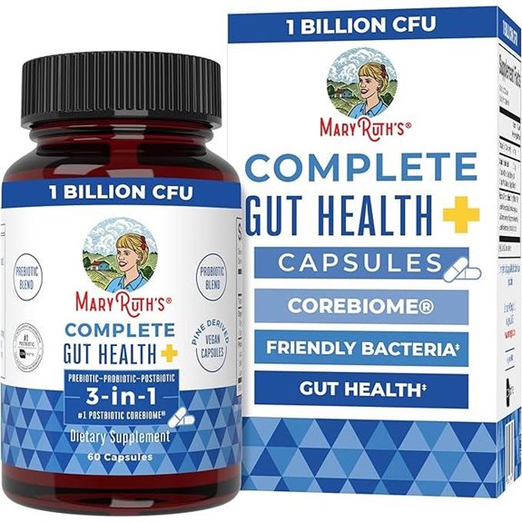 MaryRuth Complete Gut Health+ Probiotic Capsules (30 Servings)
