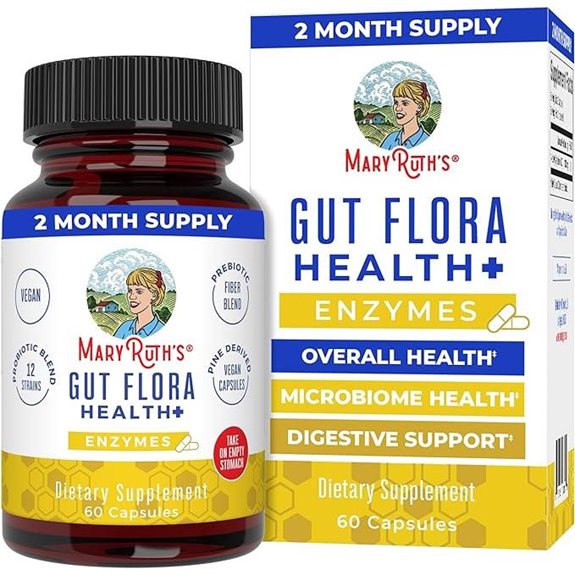 MaryRuth Gut Flora Health+ Digestive Enzymes (60)