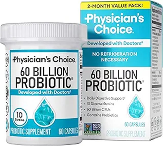 Physician's CHOICE Probiotics 60B CFU - 60ct