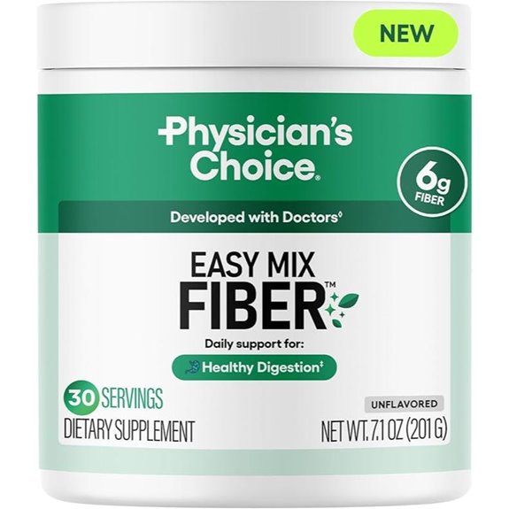 Physician's CHOICE Easy Mix Fiber Supplement (Unflavored)