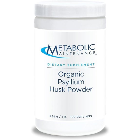 Metabolic Maintenance Psyllium Husk Powder - Soluble Fiber Supplement