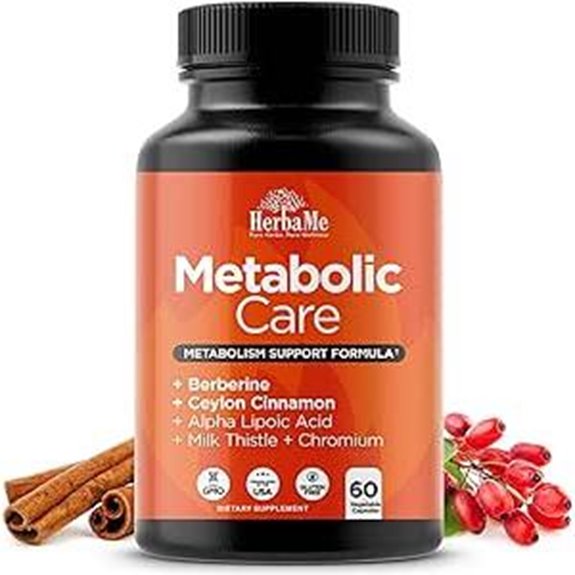 Metabolic Support Berberine: Metabolism Heart Immune Health