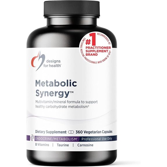 Metabolic Synergy Multivitamin with Chromium & Zinc (360)