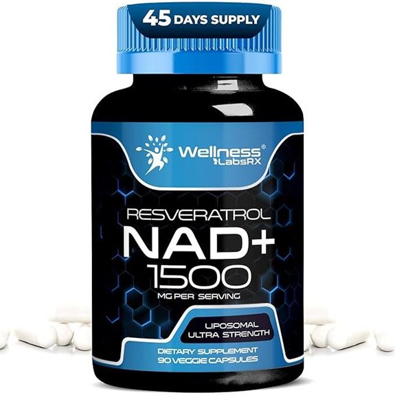 NAD+ Liposomal Supplement with Resveratrol USA Made