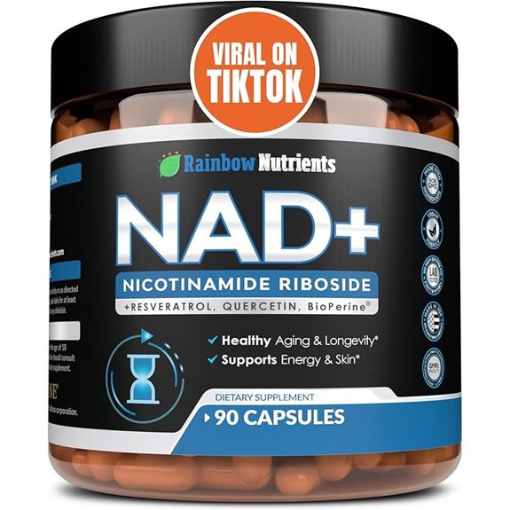 NAD+ Supplement with Resveratrol & BioPerine (90 V)