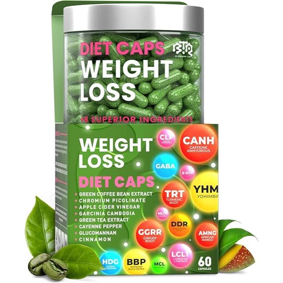 Natural Weight Loss Capsules with Apple Cider & Metabolism Booster