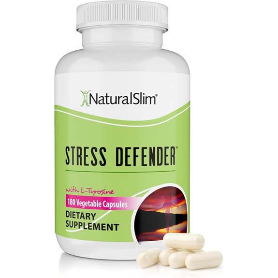 NaturalSlim Stress Relief Supplement with Cortisol Support