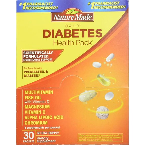 Nature Made Diabetes Health Pack 30-Count