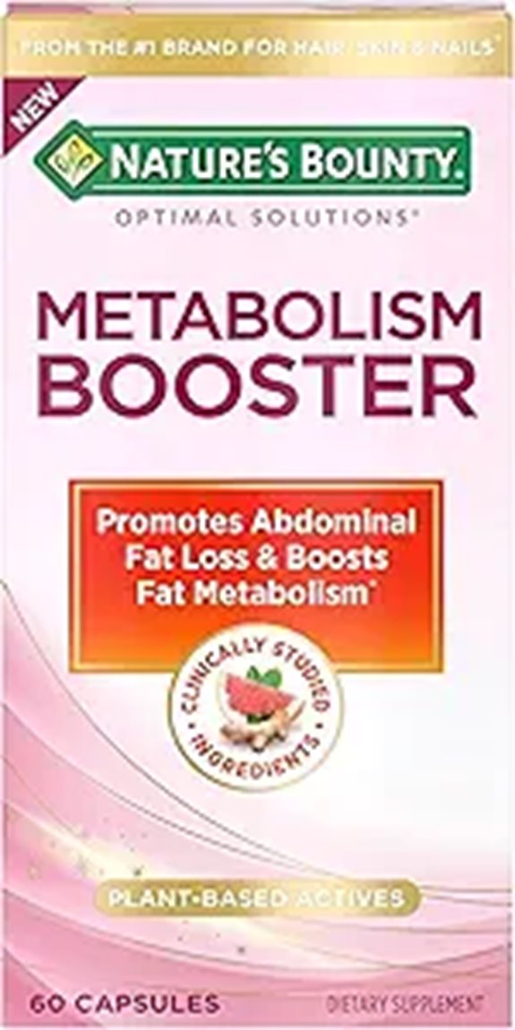 Nature’s Bounty Metabolism Booster Supplement (60 Capsules)