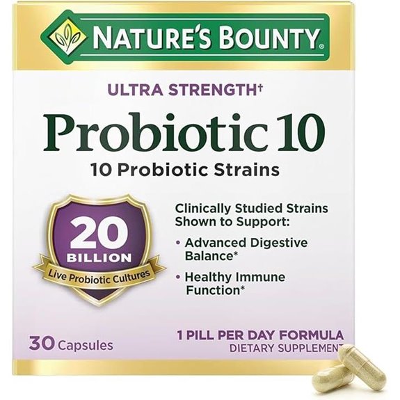 Nature’s Bounty Probiotic 10 Daily Supplement (30)