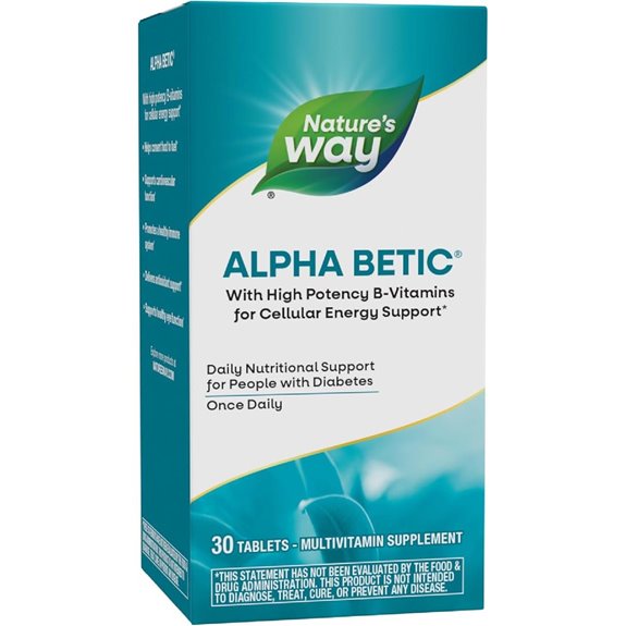 Nature’s Way Alpha Betic Diabetic Multivitamin 30 Tablets