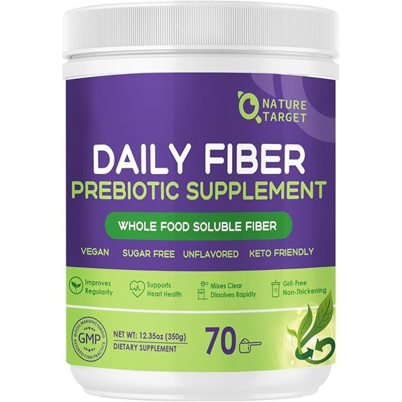 Nature Target Daily Fiber Prebiotic Powder for Digestion