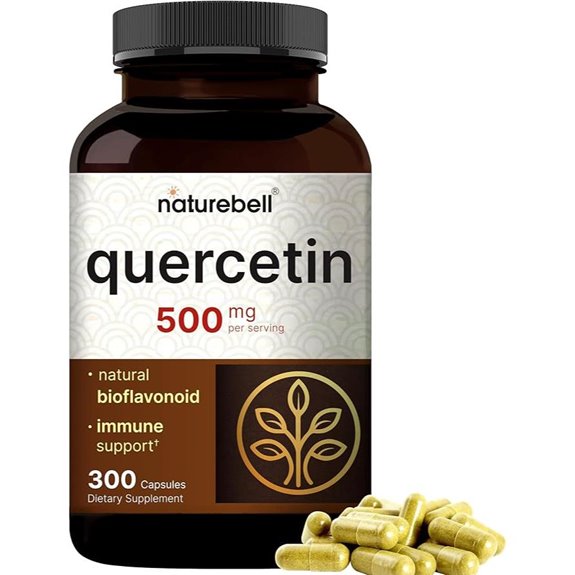 NatureBell Quercetin 500mg Supplement Immune Support
