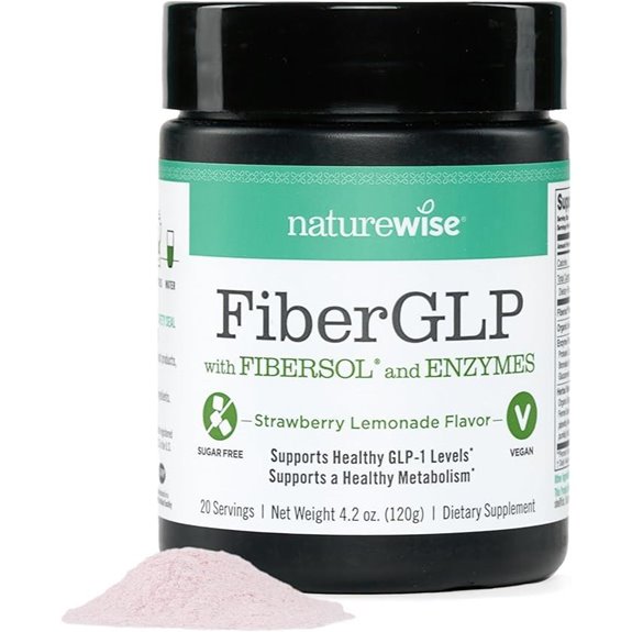 NatureWise FiberGLP Powder – High Fiber GLP-1 Supplement