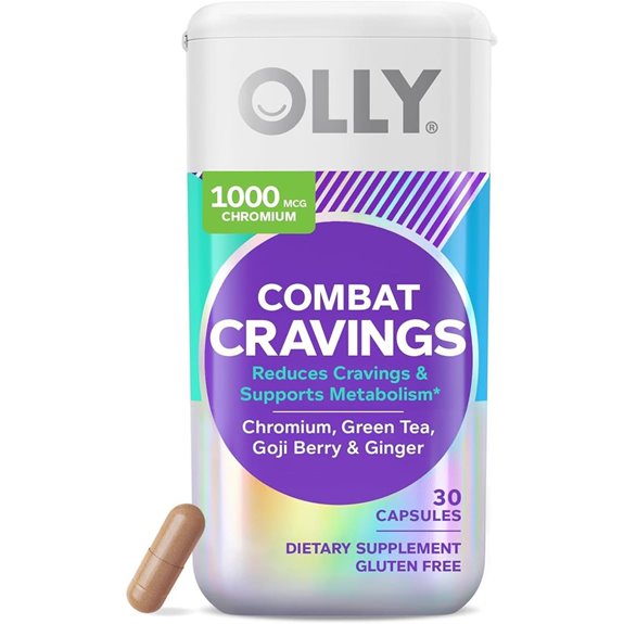 OLLY Combat Cravings & Metabolism Support 30 Count
