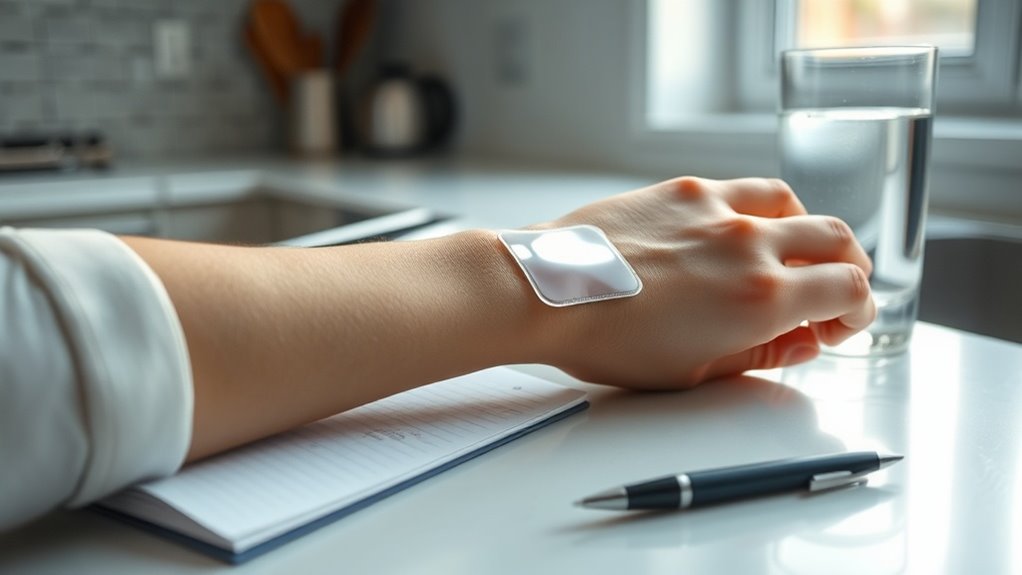 once daily skin patch tolerability and adherence