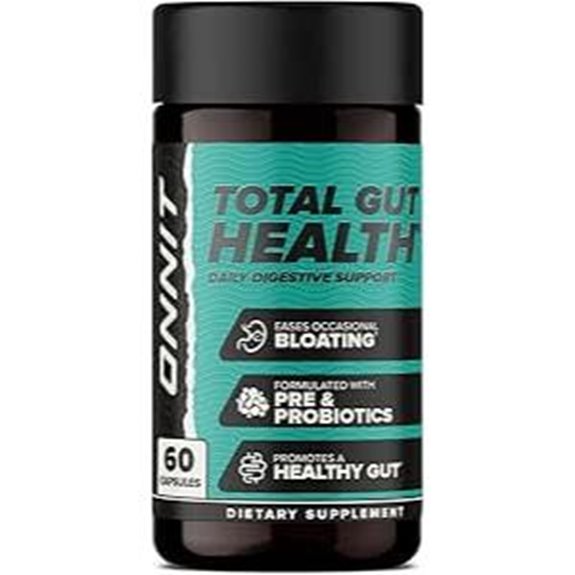 Onnit Total Gut Health Digestive Support 60 Count