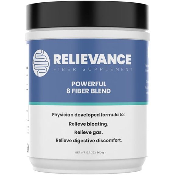 Physician-Developed 8-Fiber Plant-Based Supplement (60 Servings)