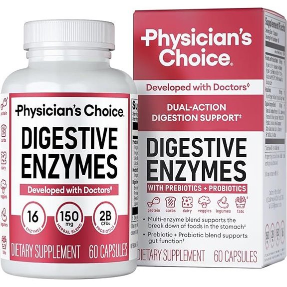 Physician’s Choice Digestive Enzymes for Bloating & Digestion