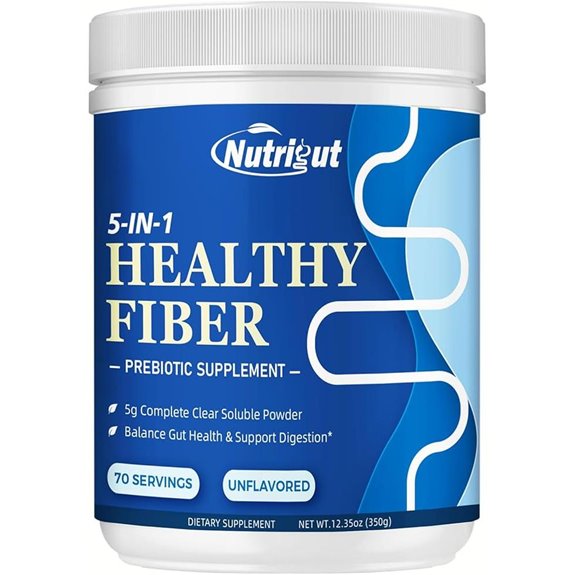 Prebiotic Fiber Supplement Powder for Digestive Health (70 Servings)