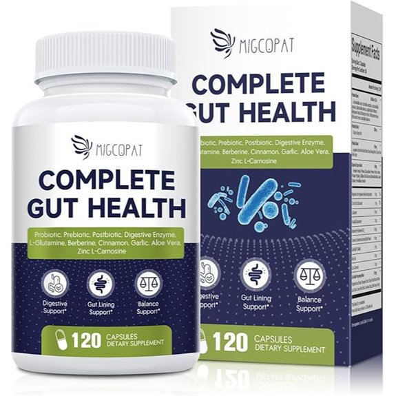 Probiotic Prebiotic Postbiotic Digestive Enzymes with Berberine Capsule