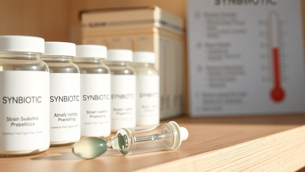 probiotic strains prebiotics stability purpose