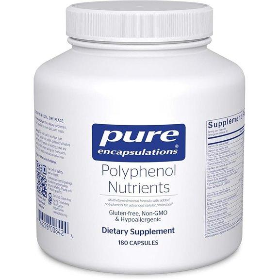 Pure Encapsulations Polyphenol Nutrients Multivitamin (180 Capsules)