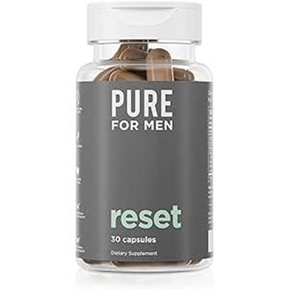 Pure for Men Detox Supplement: Digestive & Immune Support (30 Caps)
