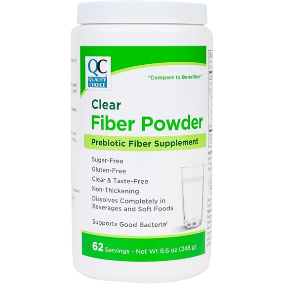 Quality Choice Clear Prebiotic Fiber Supplement Powder