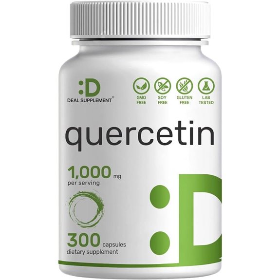 Quercetin 1000mg Immune Support 300 Caps