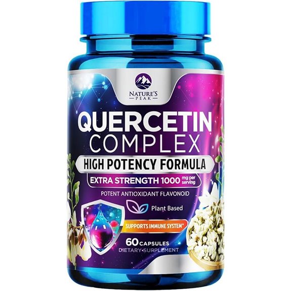 Quercetin 1000mg Supplement for Immune & Respiratory Support