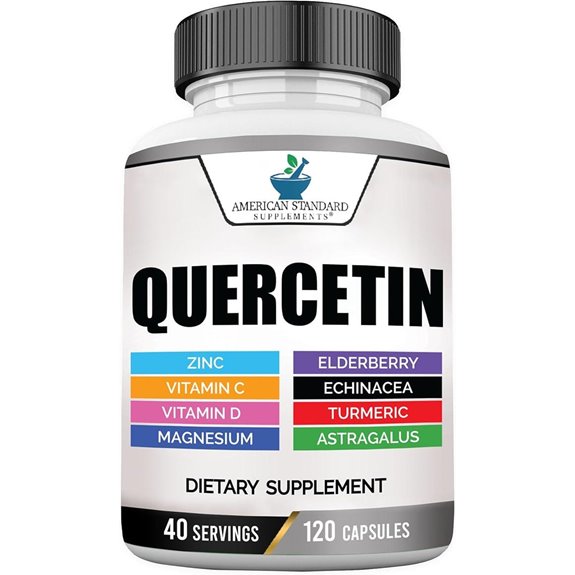 Quercetin 1000mg with Zinc & Vitamins Supplement