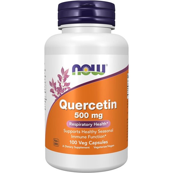 NOW Quercetin 500mg,100 Veg Capsules