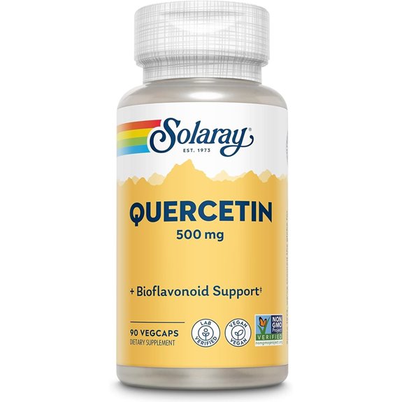 Quercetin 500mg Capsules – Antioxidant Support 90 Servings
