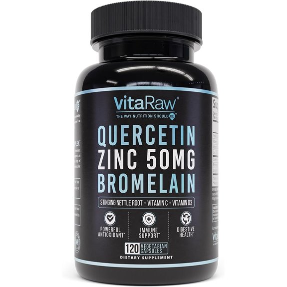 Quercetin with Bromelain Immune Support Capsules